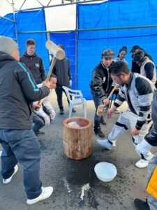 初✨餅つき大会を開催しました👏👏