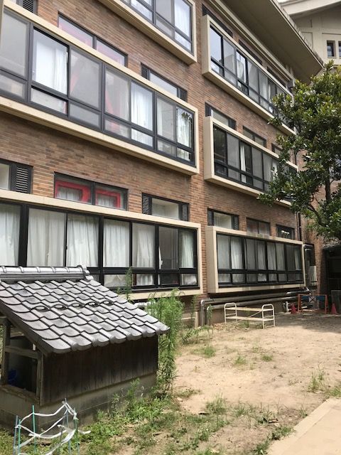 京都教育大学付属小中学校外壁等改修工事